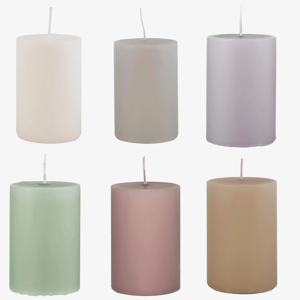 Ib Laursen Medium Pillar Candle (10cm) - Pack of 2