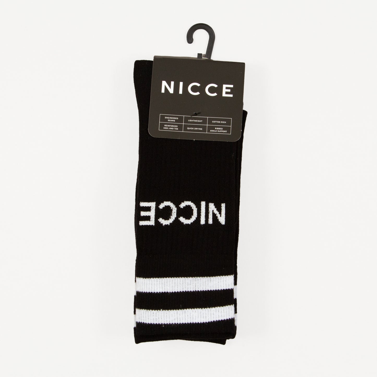 NICCE Cavalette 3 Pack Sports Socks in BLACK