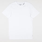 JACK & JONES Organic Cotton Basic T-Shirt in WHITE