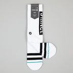 STANCE Staple OG Crew Socks in WHITE