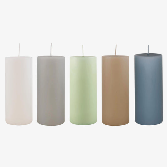 Ib Laursen Tall Pillar Candle (15cm) - Pack of 2