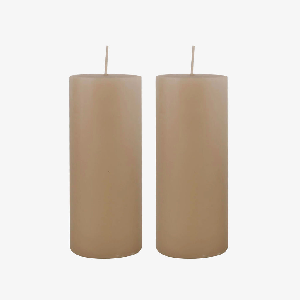 Ib Laursen Tall Pillar Candle (15cm) - Pack of 2