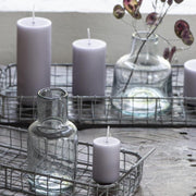 Ib Laursen Pillar Candle in DUSTY LILAC (Tall) - Pack of 2