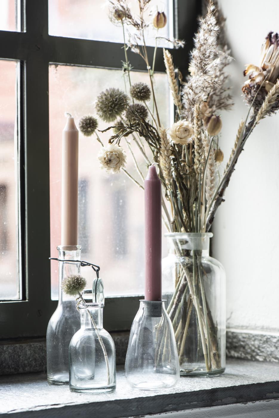 Ib Laursen Pharmacy Clear Glass Bottle Vase (Small)