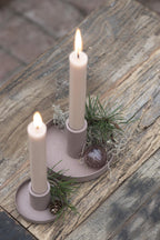 Ib Laursen Dinner Candle Holder in MALVA - Pack of 2