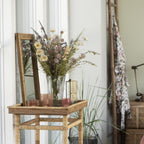 Ib Laursen Artificial Flower in White Purple Tones