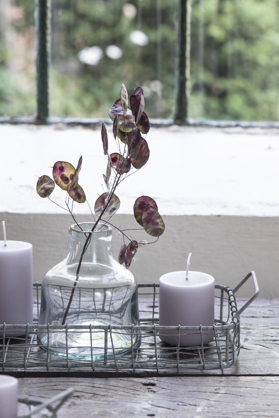 Ib Laursen Short Pillar Candle - 7cm - Pack of 2