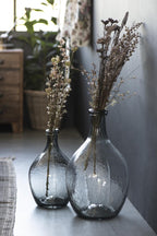 Ib Laursen Glass Balloon Handblown Vase in GREY