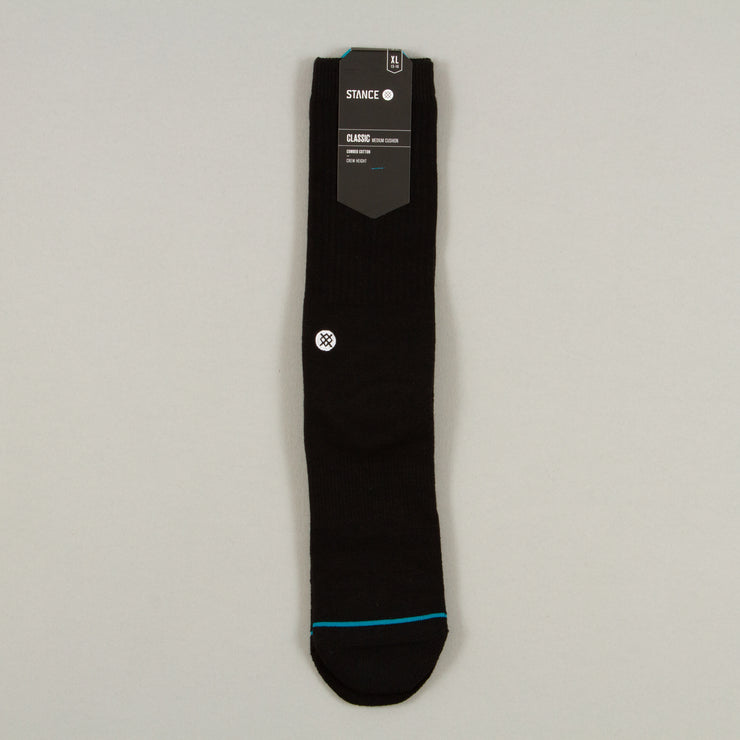 Uncommon Solids Icon Socks in BLACKSTANCE - CACTWS