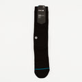 STANCE Icon Classic Crew Socks in BLACK