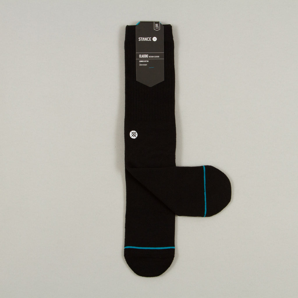 Uncommon Solids Icon Socks in BLACKSTANCE - CACTWS