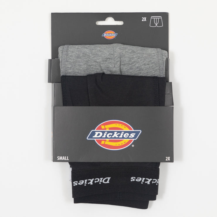 DICKIES 2 Pack Solid Trunks in BLACK & GREY