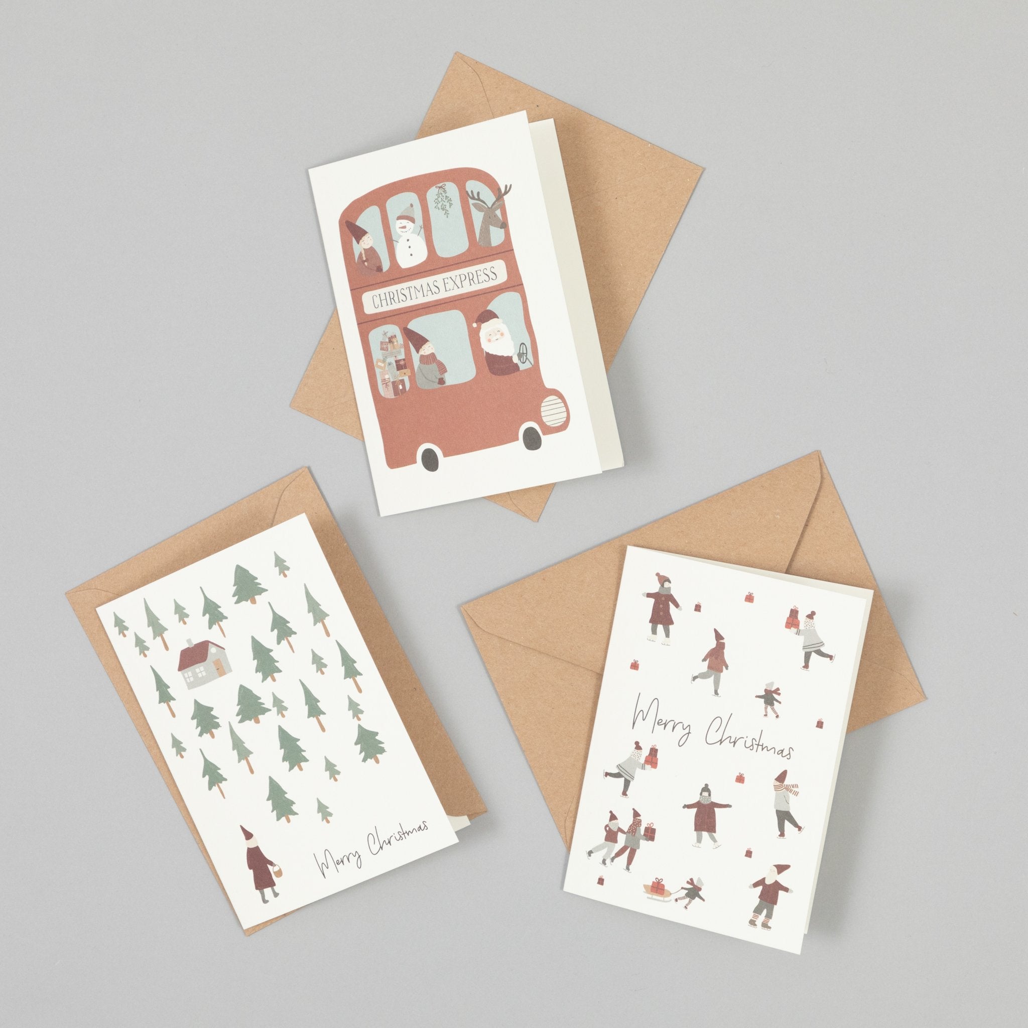 Ib Laursen 9 Pack Christmas Cards