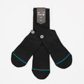 STANCE Icon 3 Pack Socks in BLACK