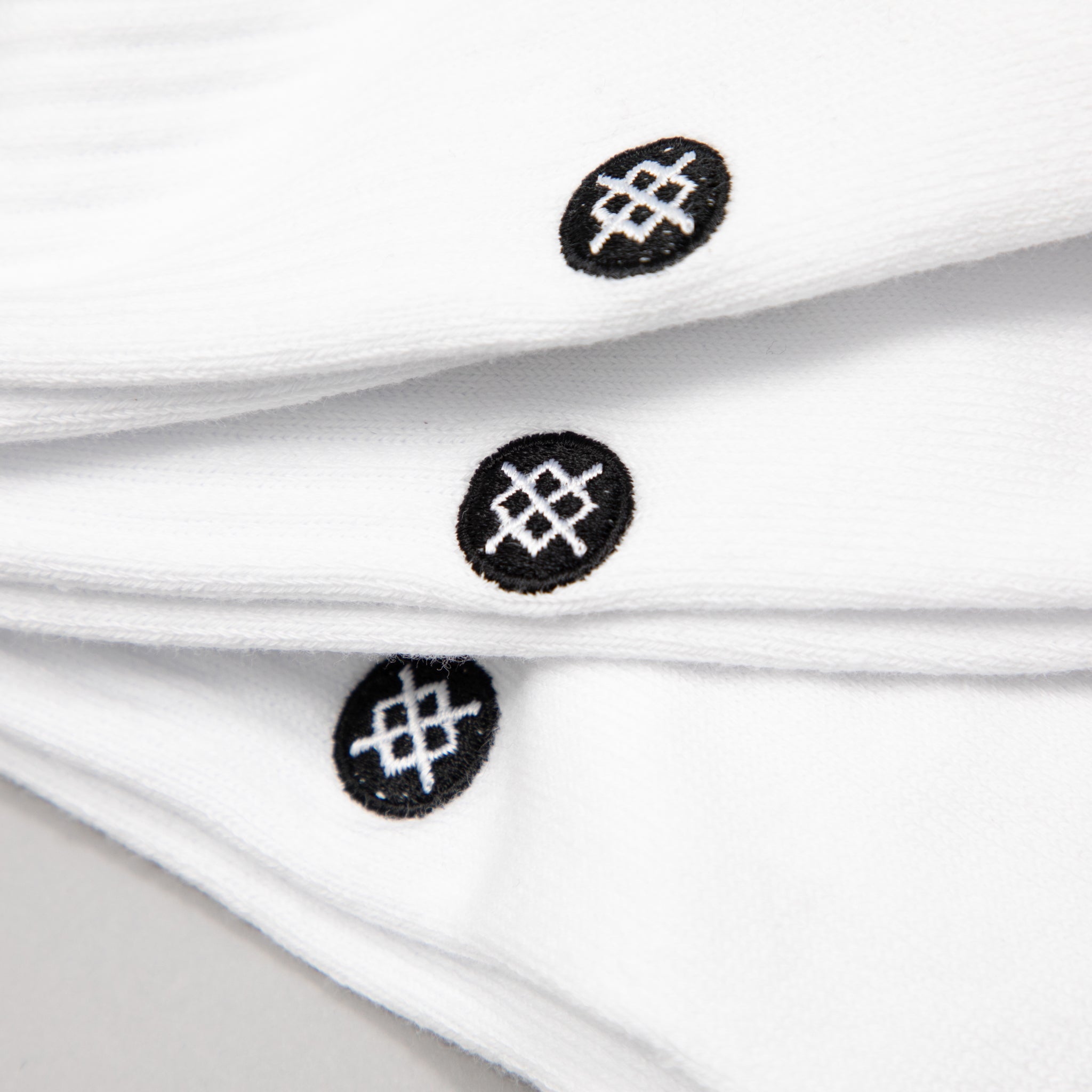 STANCE Icon 3 Pack Socks in WHITE