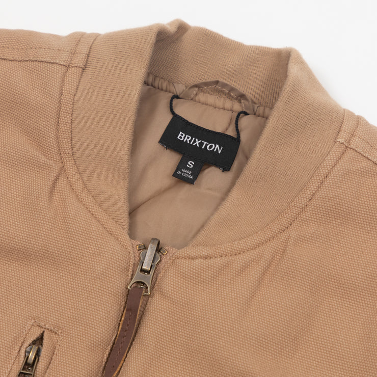 BRIXTON Abraham Reversible Vest in MOJAVE