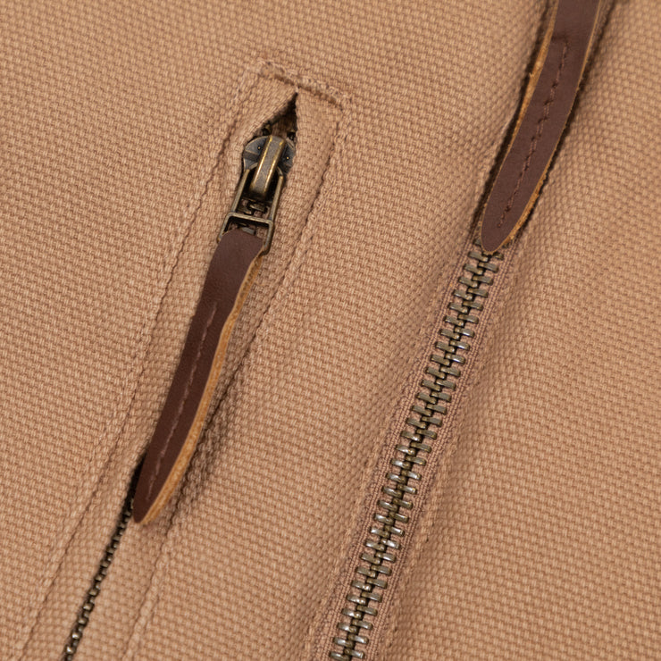 BRIXTON Abraham Reversible Vest in MOJAVE