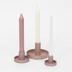 Ib Laursen Dinner Candle Holder in MALVA - Pack of 2