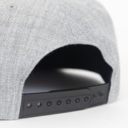 BRIXTON Alpha Square MP Snapback in HEATHER GREY