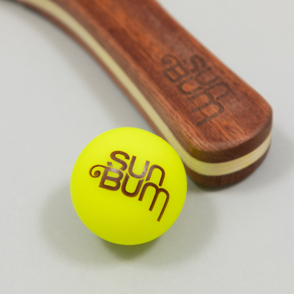 SUN BUM Beach Paddleball Set