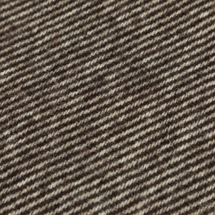 ADAM CURTIS Best of British Wool Throw in BLACK