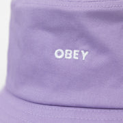 OBEY Bold Twill Bucket Hat in LAVENDER