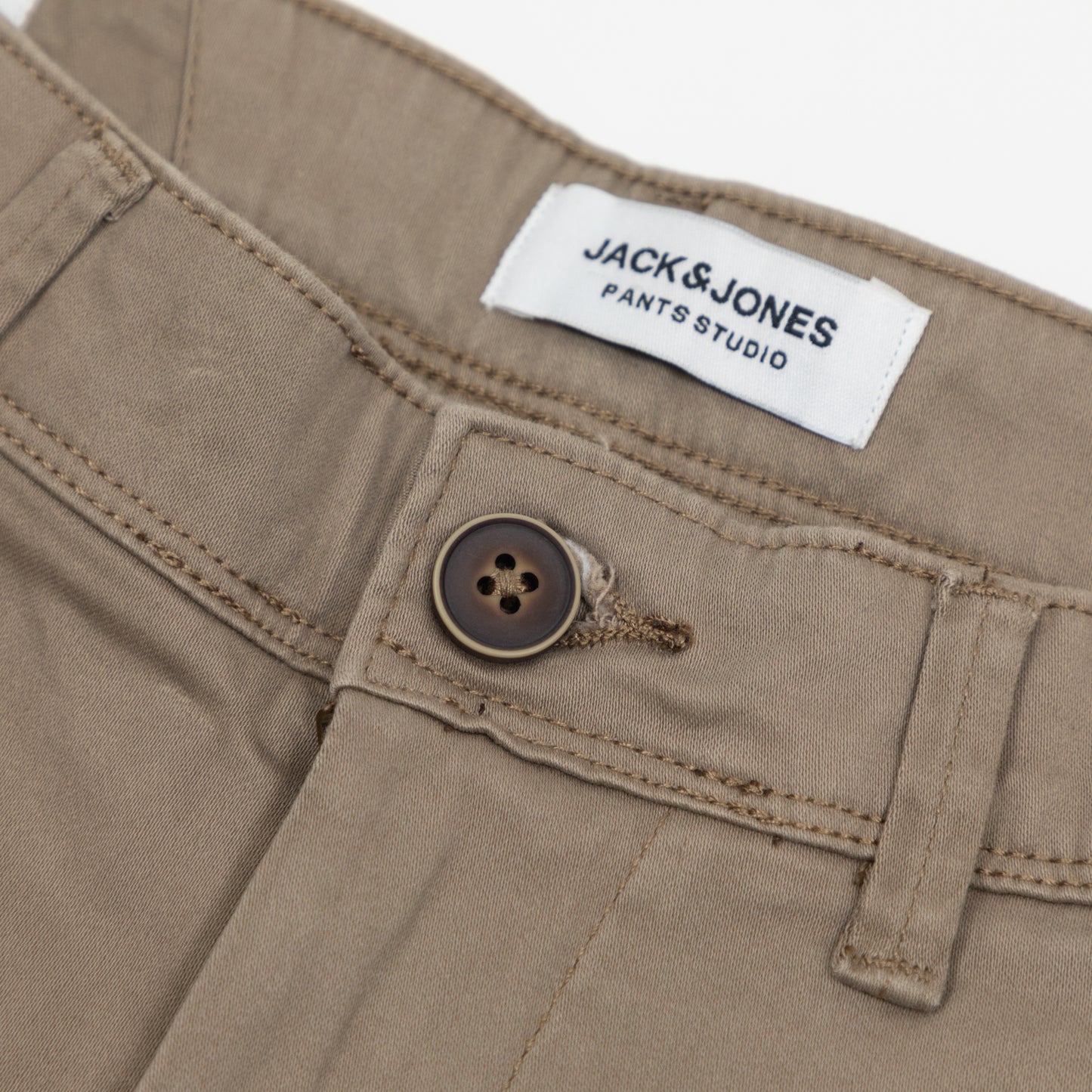 JACK & JONES Bowie Chino Shorts in BEIGE