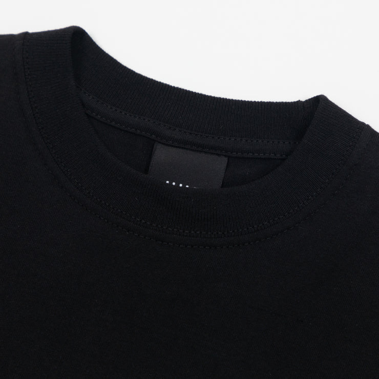 HUF Certificate Chest Logo Long Sleeve T-Shirt in BLACK