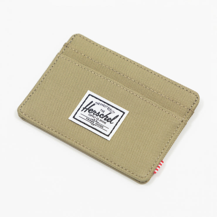 HERSCHEL SUPPLY CO. Charlie Card Holder Wallet in LIGHT GREEN