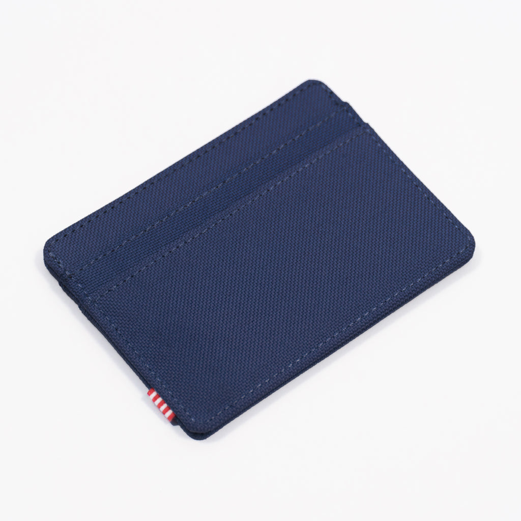 HERSCHEL SUPPLY CO. Charlie Card Holder Wallet in PEACOAT BLUE