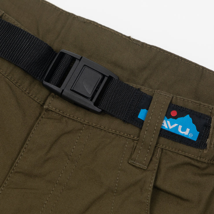 KAVU Chilli Lite Shorts in PINE GREEN