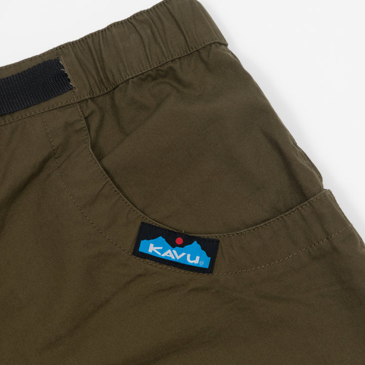 KAVU Chilli Lite Shorts in PINE GREEN
