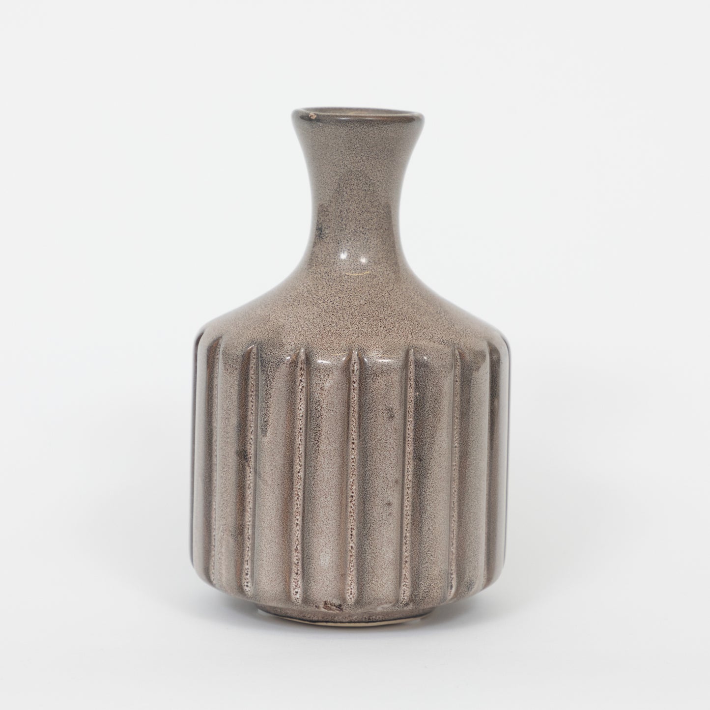 LIGHT & LIVING Dannee Ceramic Decor Vase in BROWN GREY