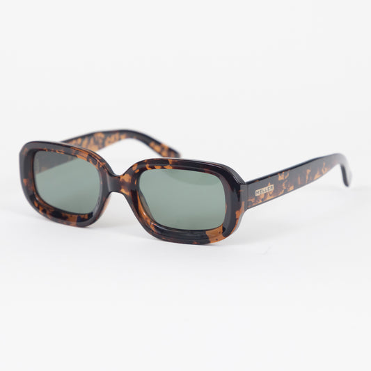 MELLER Dashi Chunky Square Sunglasses in TIGRIS OLIVE