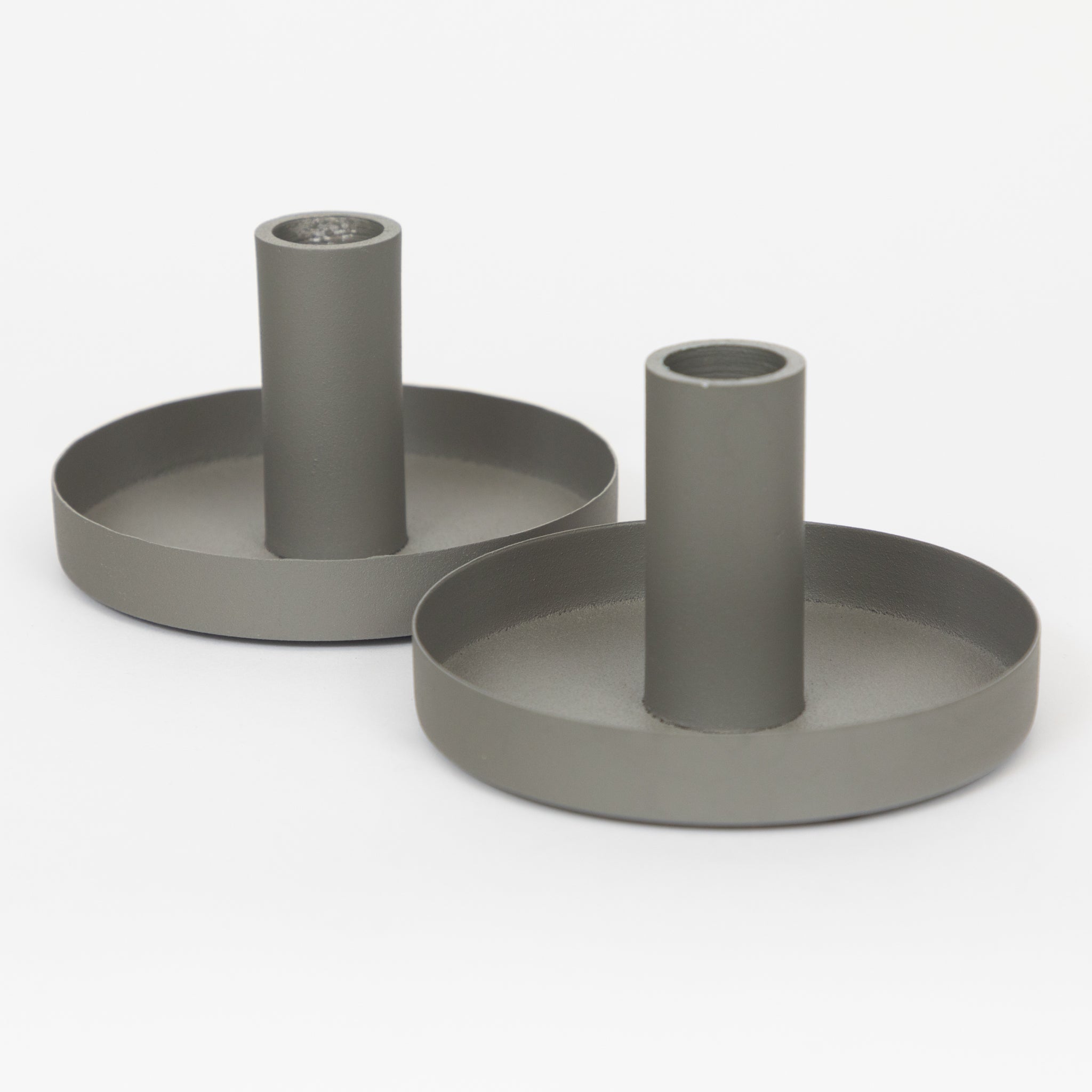 Ib Laursen Dinner Candle Holder in DUSTY GREEN - Pack of 2