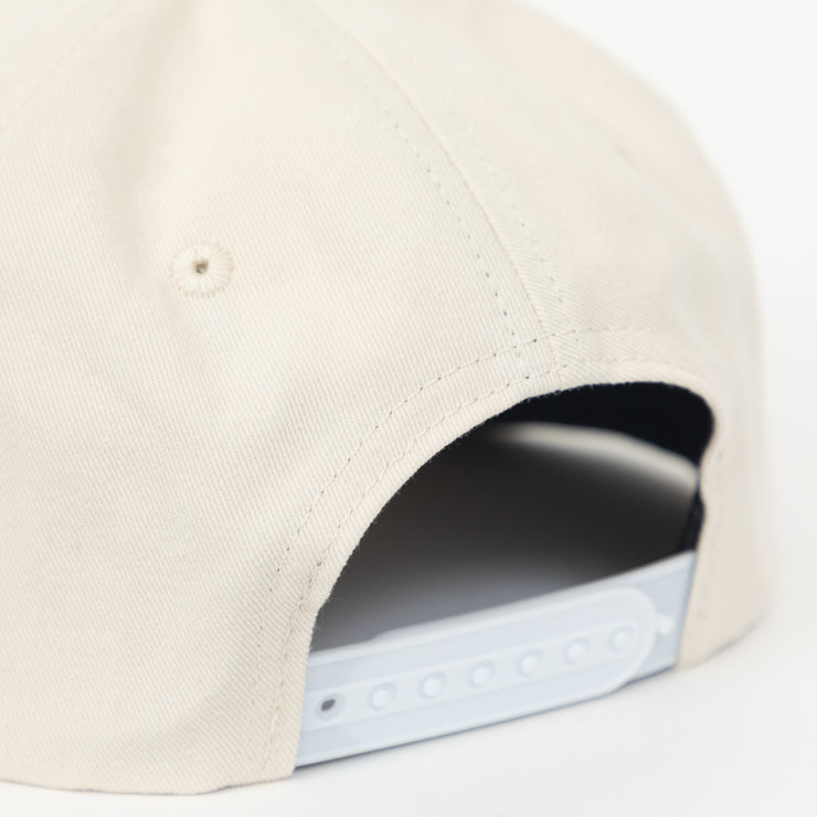 PARLEZ Downtown 6 Panel Cap in ECRU