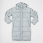 Womens NICCE Drewe Longline Puffer Jacket in HIGHRISE GREY