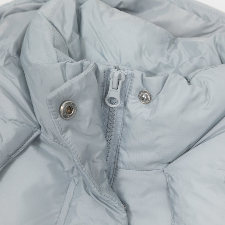 Womens NICCE Drewe Longline Puffer Jacket in HIGHRISE GREY