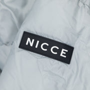 Womens NICCE Drewe Longline Puffer Jacket in HIGHRISE GREY
