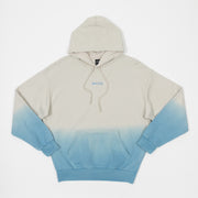 NICCE Eaves Ombre Fade Hoodie in BEIGE & BLUE