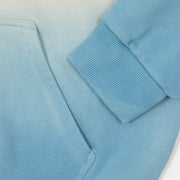 NICCE Eaves Ombre Fade Hoodie in BEIGE & BLUE
