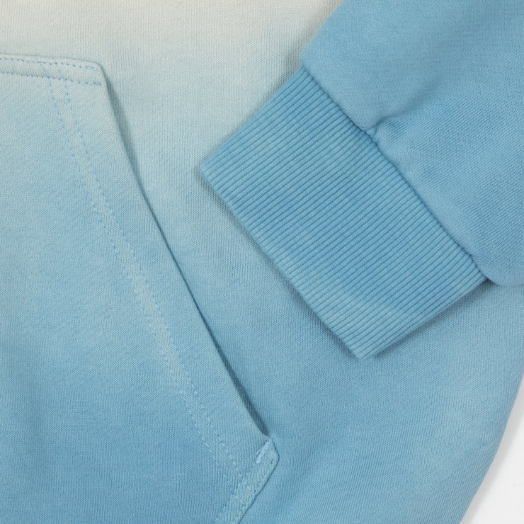 NICCE Eaves Ombre Fade Hoodie in BEIGE & BLUE