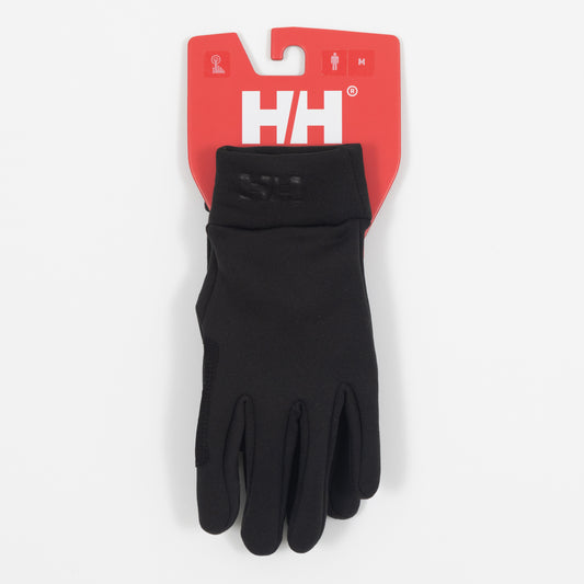 HELLY HANSEN Fleece Touch Glove Liner in BLACK