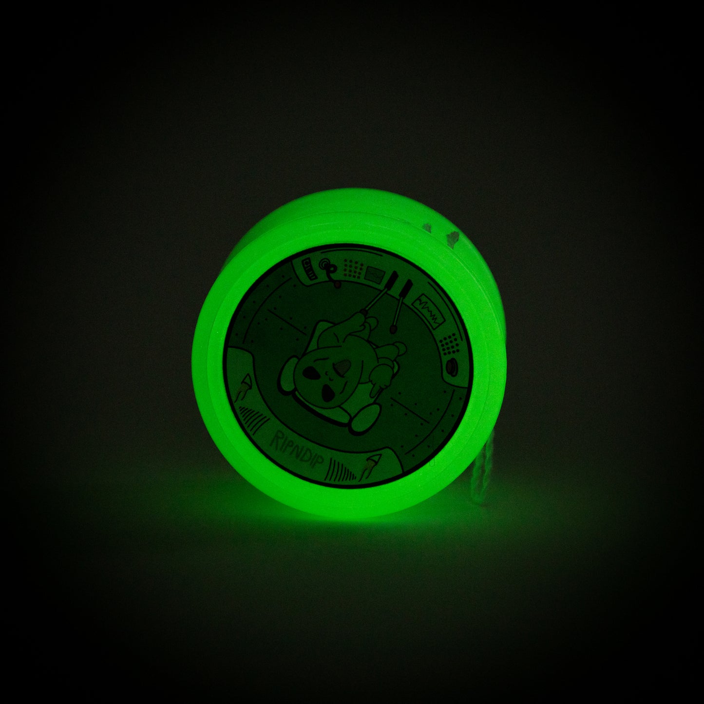 RIPNDIP Flying Saucer Yo Yo in GREEN