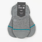 STANCE 3 Pack No Show Socks in GREY