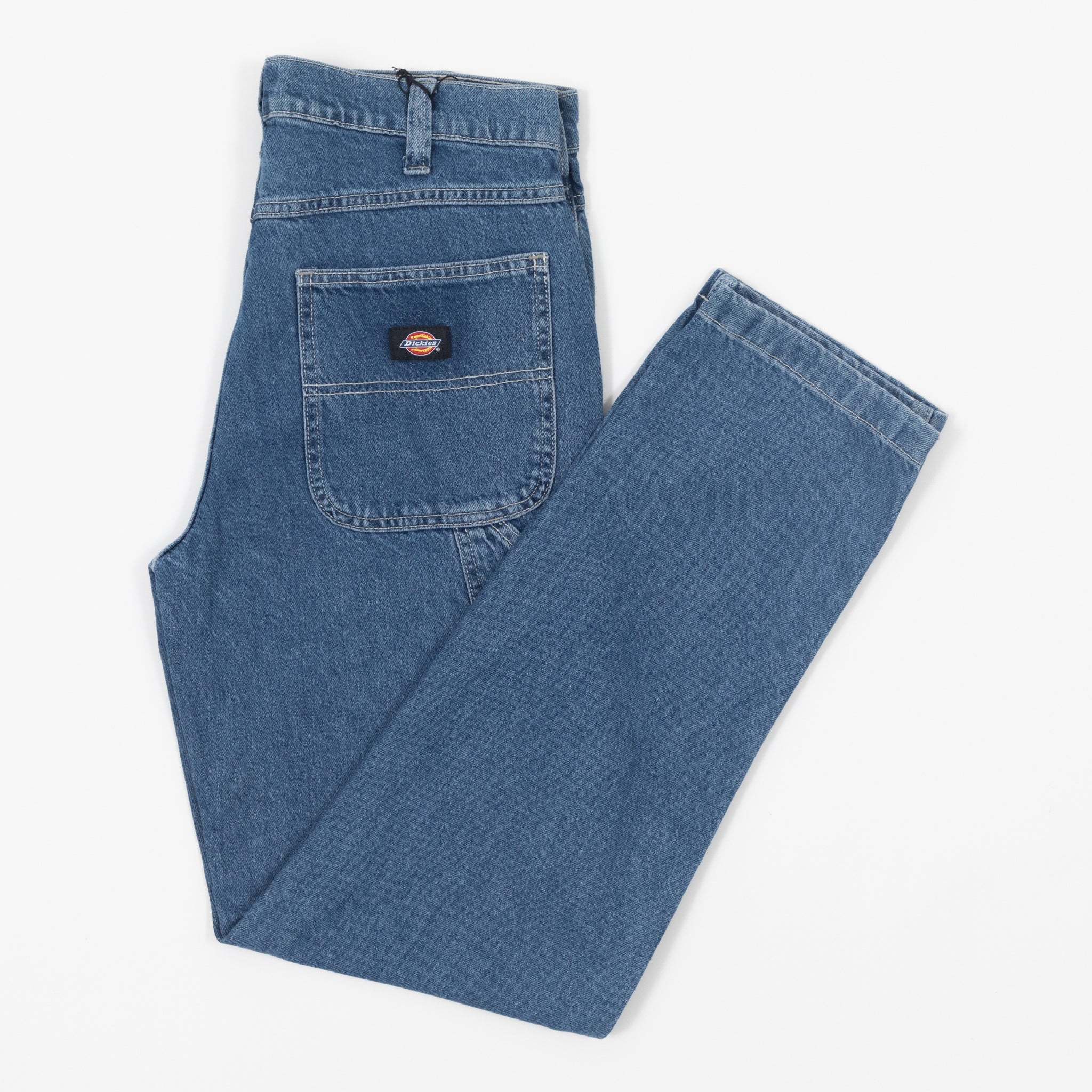 DICKIES Garyville Straight Fit Denim Pants in CLASSIC BLUE