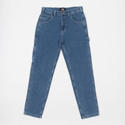 DICKIES Garyville Straight Fit Denim Pants in CLASSIC BLUE