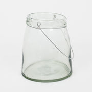 Ib Laursen Glass Hurricane Candle Holder