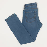 JACK & JONES Glenn Original 815 Slim Fit Jeans in LIGHT BLUE DENIM