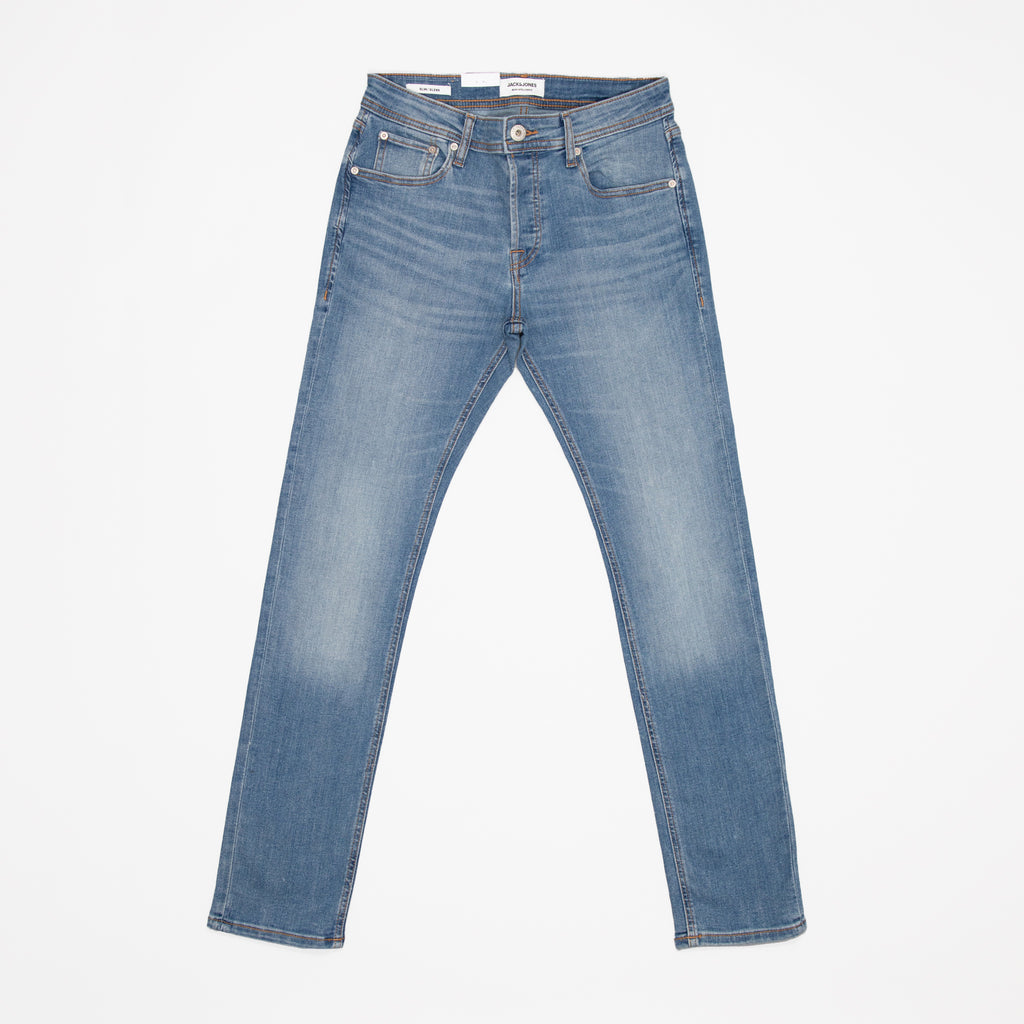 JACK & JONES Glenn Original 815 Slim Fit Jeans in LIGHT BLUE DENIM